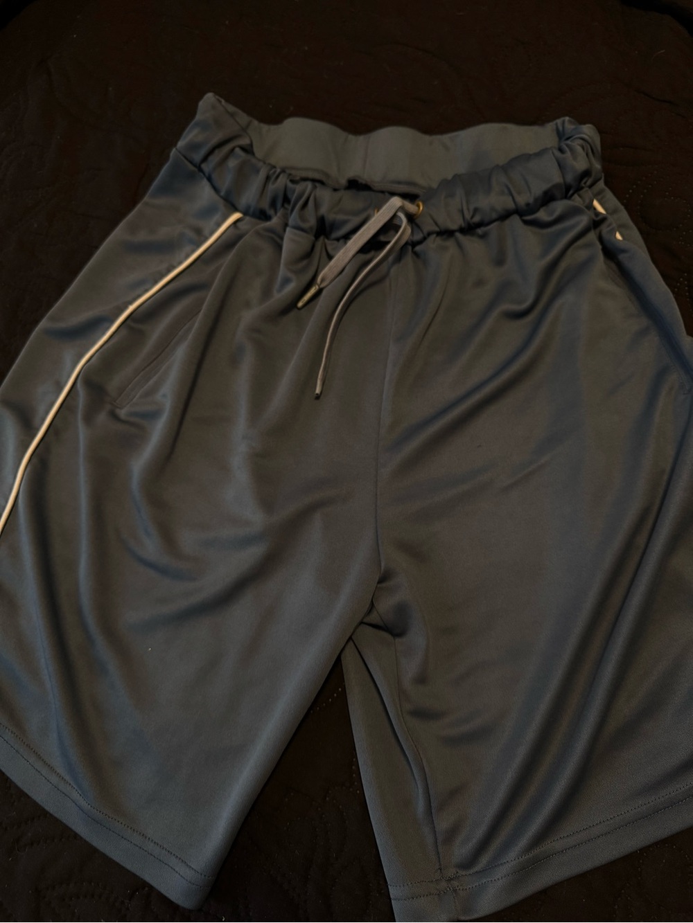 Men’s Boohoo athletic shorts (blue/gray colour)